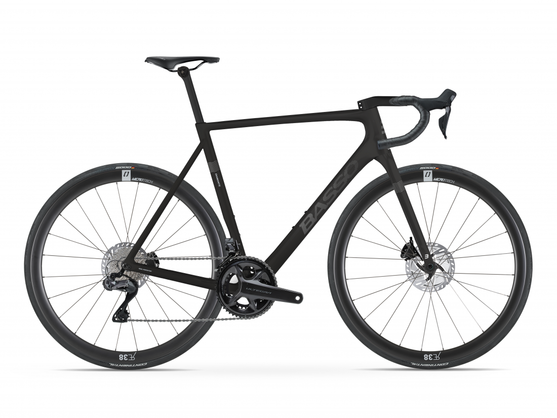 Diamante disc, stealth, Shimano Ultegra Di2, Microtech RE38, 2023