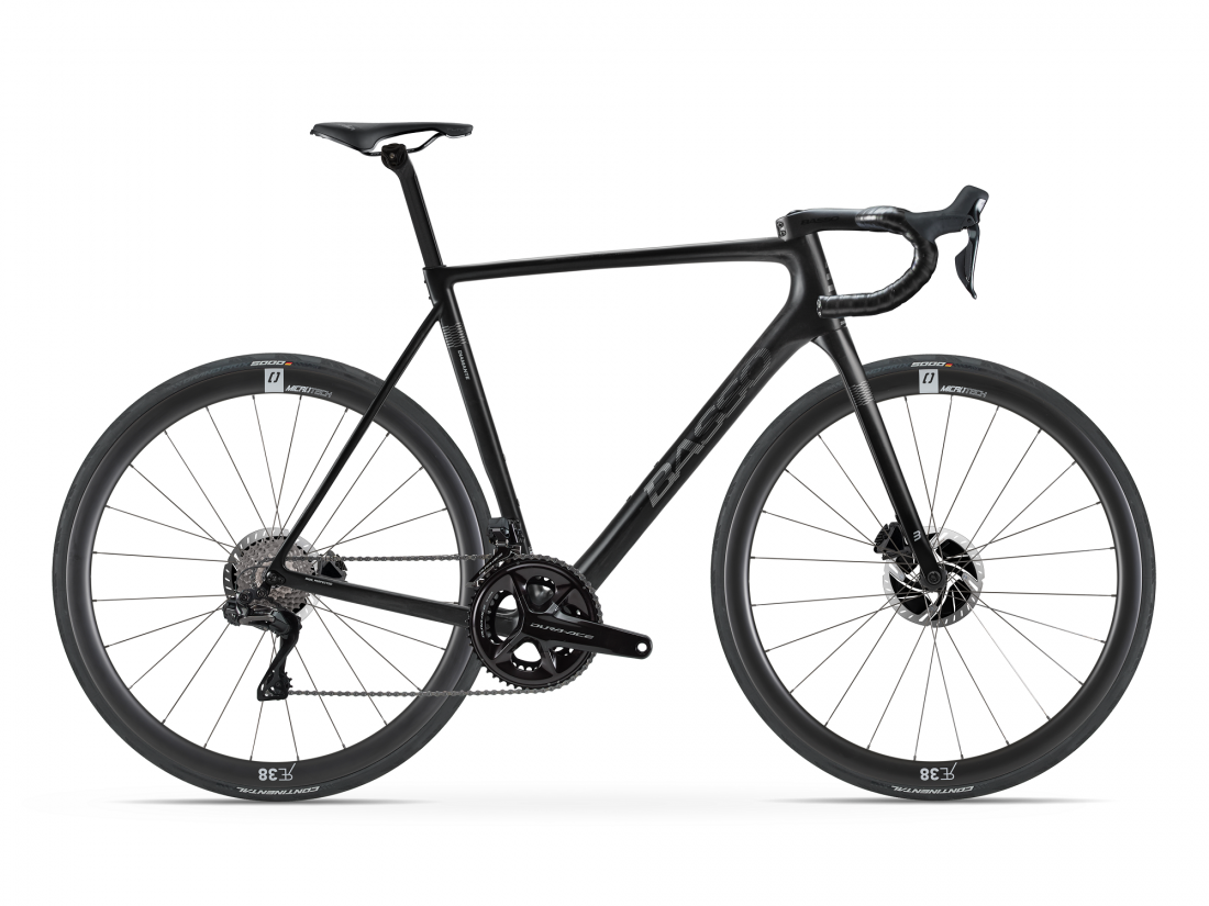 Diamante disc, stealth, Shimano Dura-Ace Di2, Microtech RE38, 2023